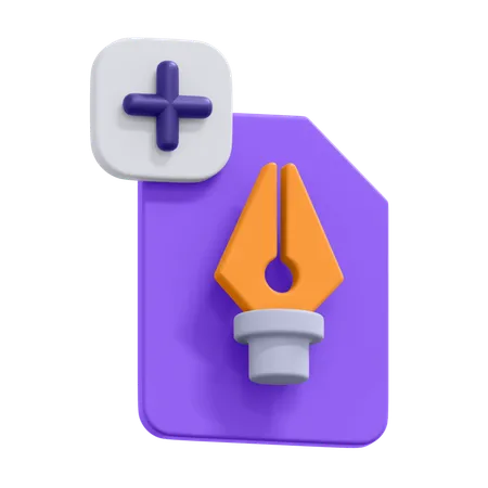 Arquivo vetorial  3D Icon