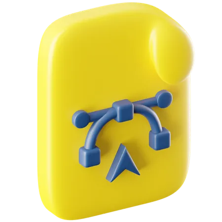 Arquivo vetorial  3D Icon