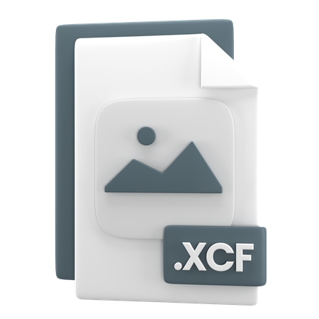 Arquivo xcf  3D Icon