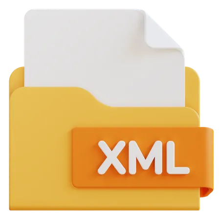Arquivoxml  3D Icon