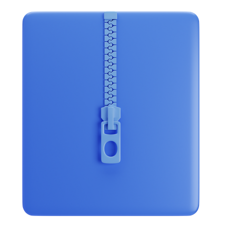 Arquivo zipado  3D Icon