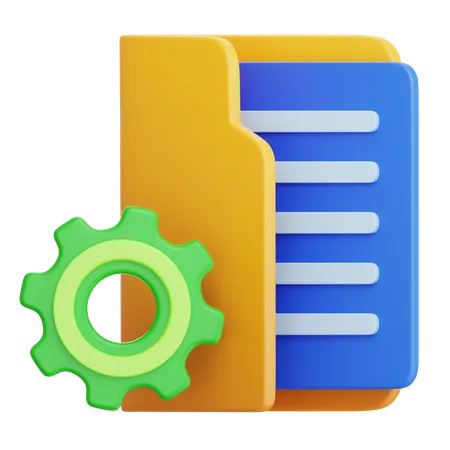 Arquivos fazem  3D Icon