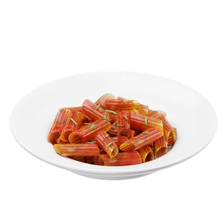 Arrabiata Pasta  3D Icon