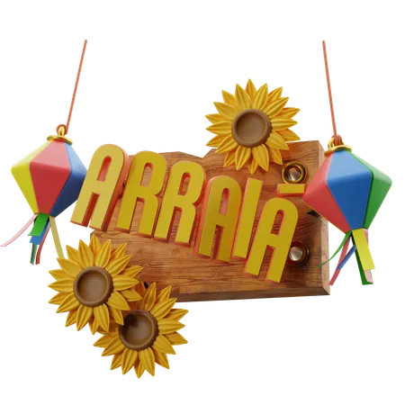 Arrai Sign 3D Icon