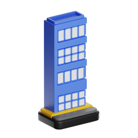 Arranha-céu  3D Icon
