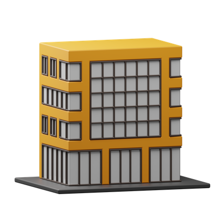 Construção de arranha-céu  3D Icon