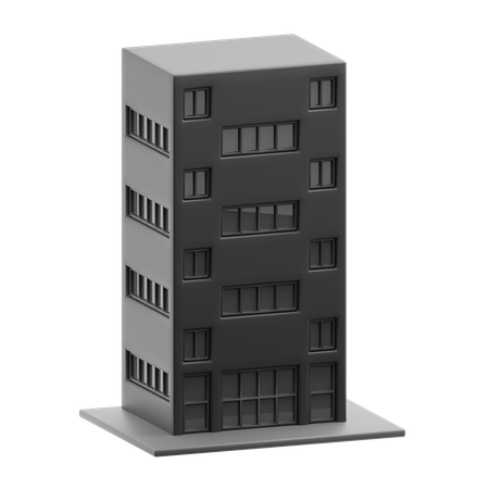 Construção de arranha-céu  3D Icon