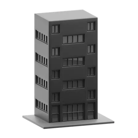 Construção de arranha-céu  3D Icon