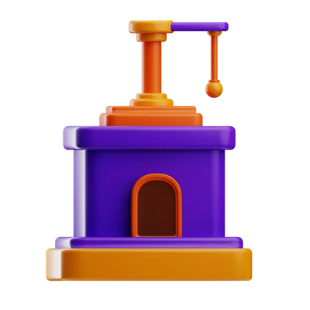 Creche Scratcher  3D Icon