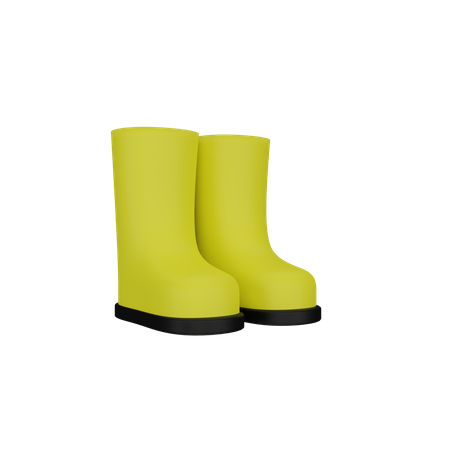 Bota de granja  3D Icon