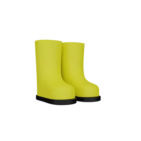 Bota de granja  3D Icon