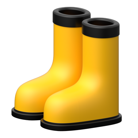 Bota de granja  3D Icon