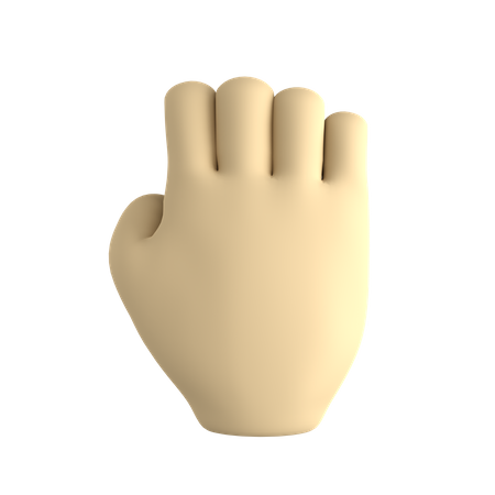 Arrastrar la mano  3D Icon