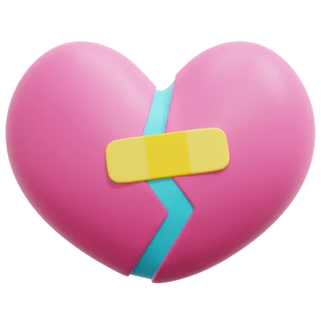 Arreglando el corazon  3D Icon