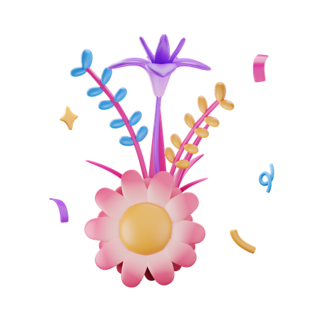 Arreglos florales  3D Icon