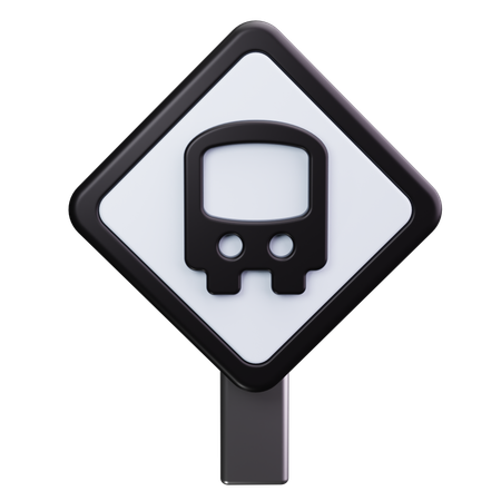 Arrêt de bus  3D Icon