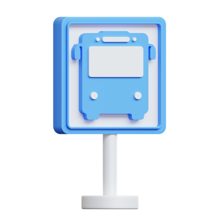 Arrêt de bus  3D Icon