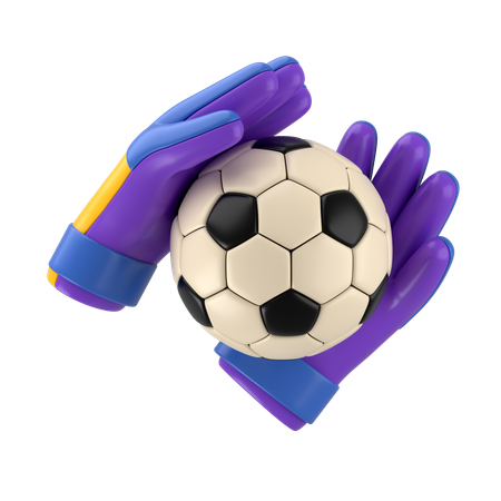 Arrêt du gardien de but  3D Icon