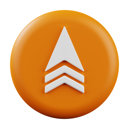 Arriba  3D Icon