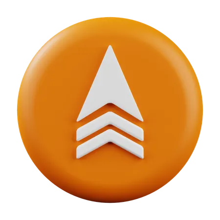 Arriba  3D Icon