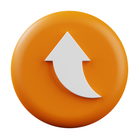Arriba  3D Icon