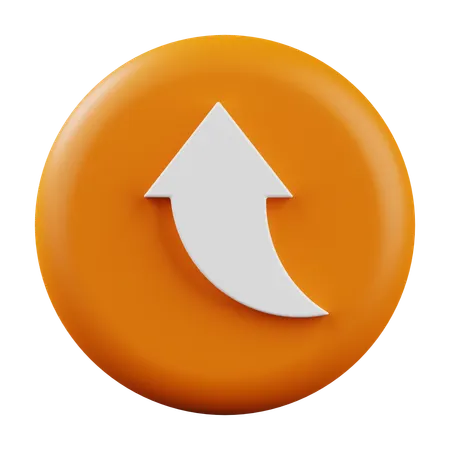 Arriba  3D Icon