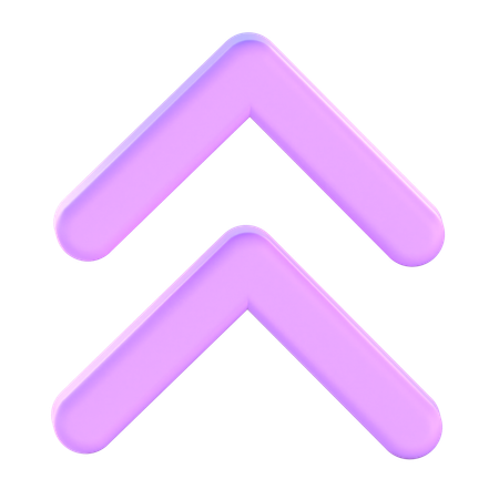 Arriba galón  3D Icon