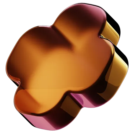 Arrondi plus  3D Icon