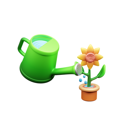 Plante d'arrosage  3D Icon