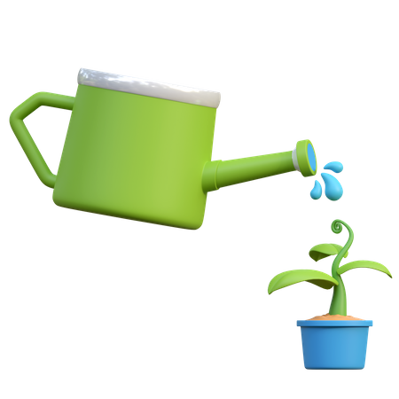 Plante d'arrosage  3D Icon