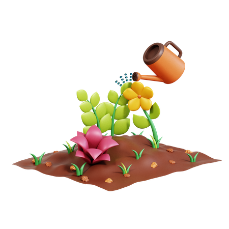 Plante d'arrosage  3D Icon