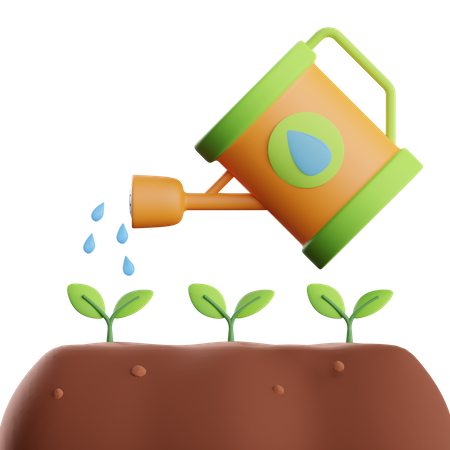 Arrosage des plantes  3D Icon