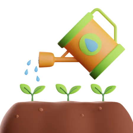 Arrosage des plantes  3D Icon