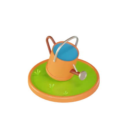 Arrosoir  3D Illustration