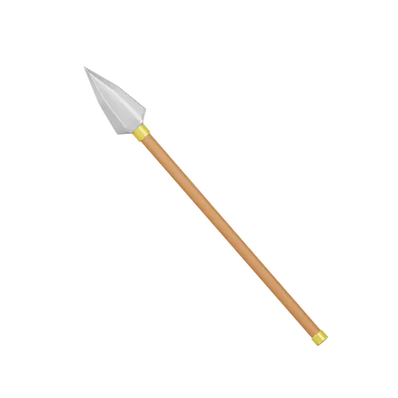 Viking Spear 3 D Icon 3D Icon