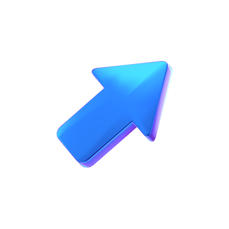 Arrow Abstract Shape  3D Icon