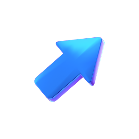 Arrow Abstract Shape  3D Icon