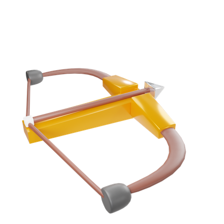 Arrow And Bow  3D Icon