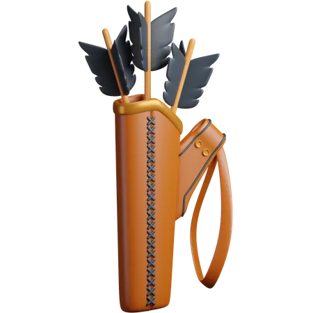 Arrow Bag  3D Icon