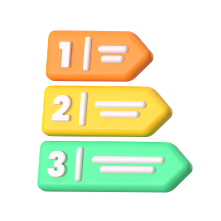 Arrow Chart  3D Icon