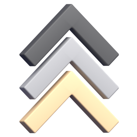 Arrow Chart  3D Icon