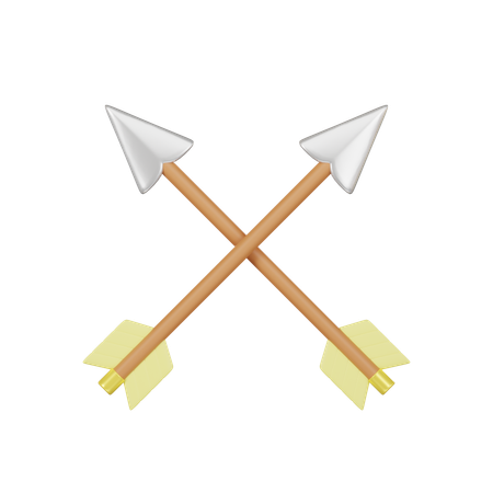 Arrow Cross  3D Icon