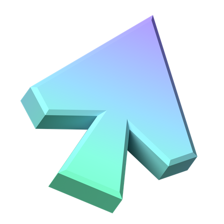 Arrow Cursor  3D Icon