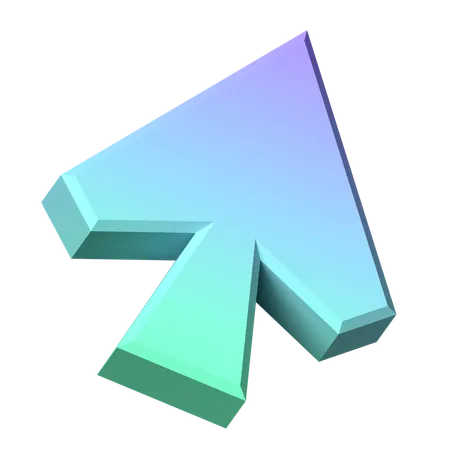 Arrow Cursor  3D Icon