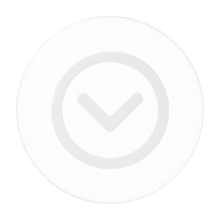 Arrow Down  3D Icon