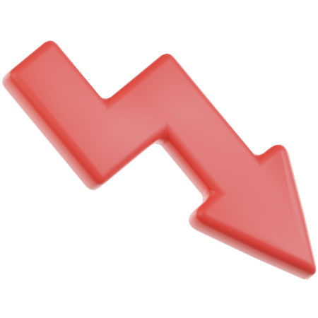 Arrow Down  3D Icon
