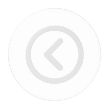 Arrow Left  3D Icon