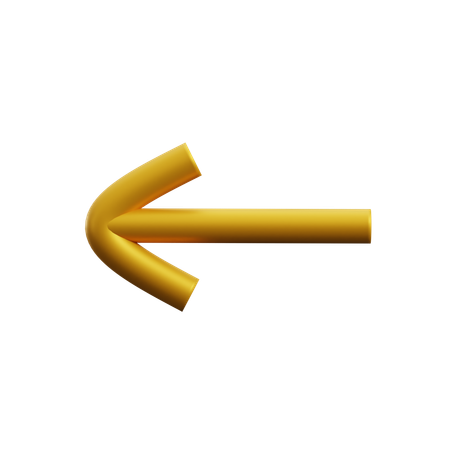 Arrow Left  3D Icon