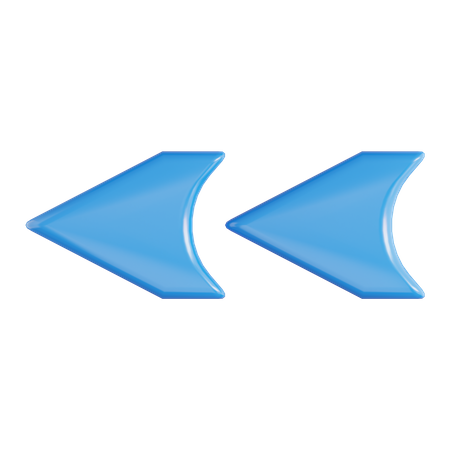 Arrow Left  3D Icon