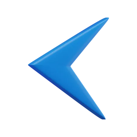 Arrow Left  3D Icon